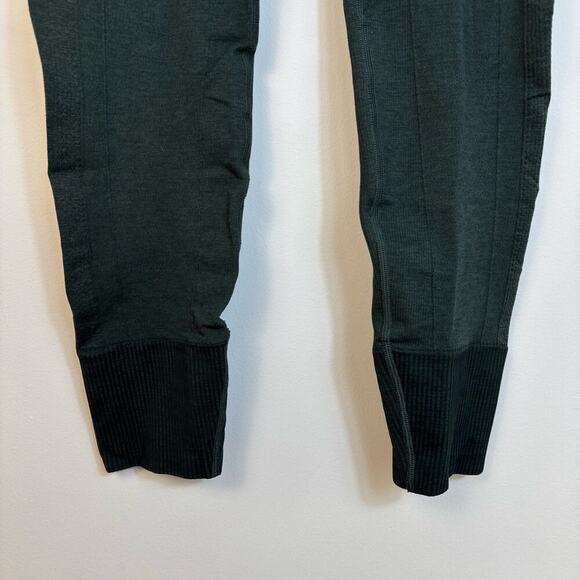Lululemon Ebb to Street Pant Size 6 Heathered Fuel Green Breathable Yoga Gym - Picture 7 of 12